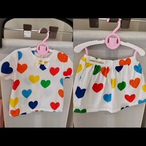 Mini Rodini baby girls set